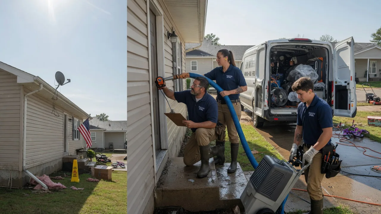 Ceiling Water Damage Restoration in Gause, TX near me