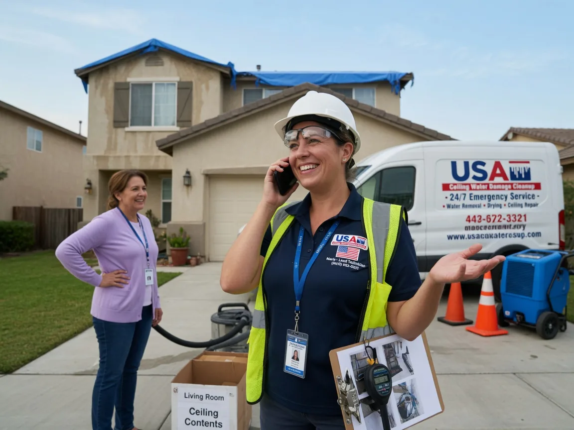Ceiling Water Damage Restoration Gause, TX FAQs